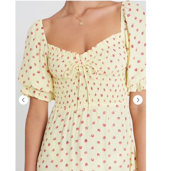 NWT Faithful The Brand Sage Mini Dress Santa Maria Floral Print - Picture 6 of 11